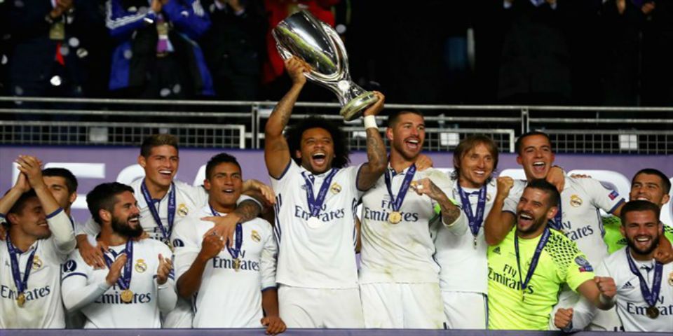 Ramos y Carvajal dan la Supercopa europea al Real Madrid