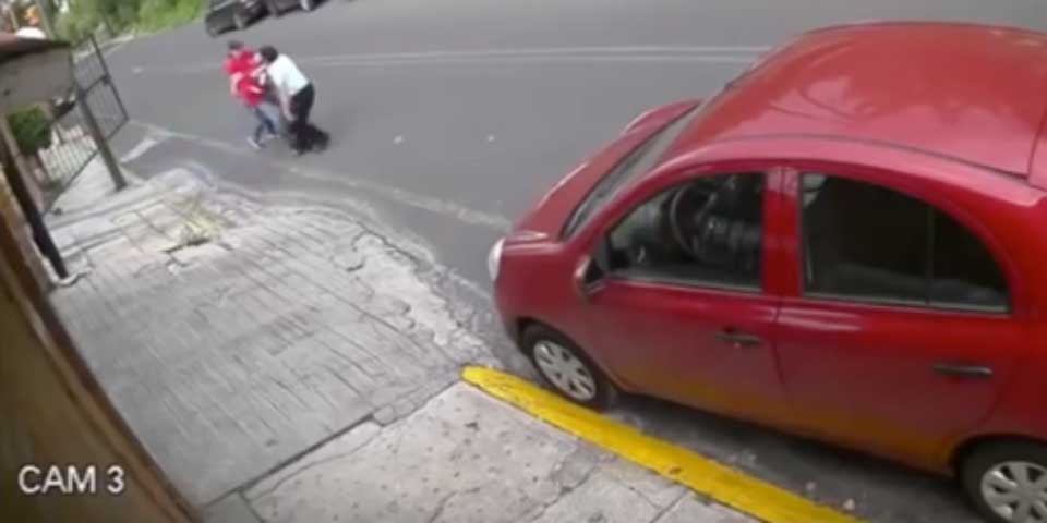 Video: así operan ladrones de autos en Tlalnepantla