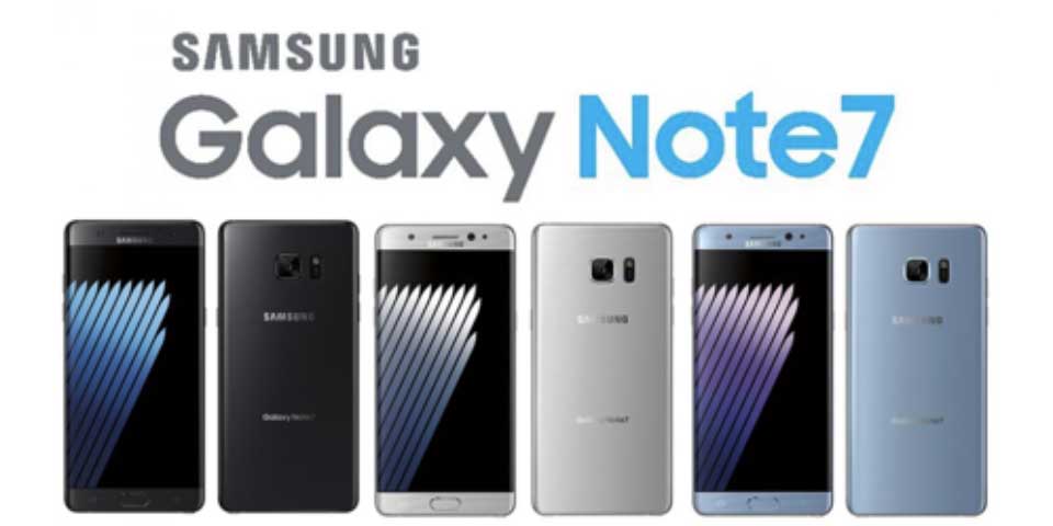 Samsung presenta el Galaxy Note7