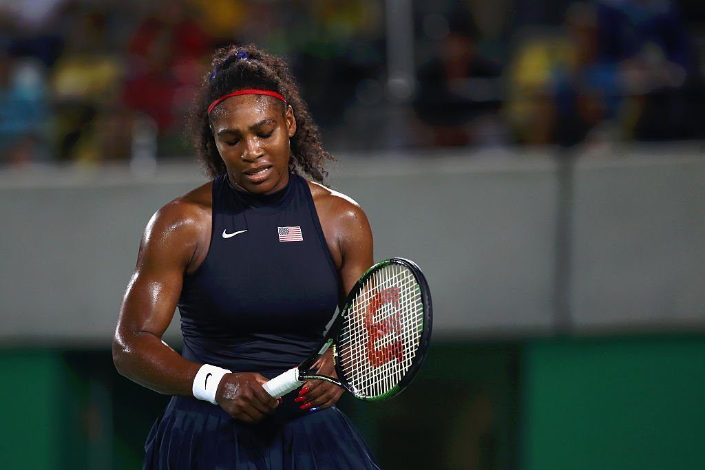 Serena Williams eliminada de Río 2016 - serena-williams-cae-1024x683