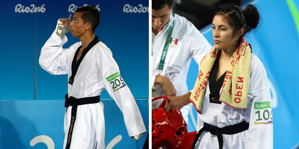 Mexicanos pelearán por medalla de bronce en taekwondo