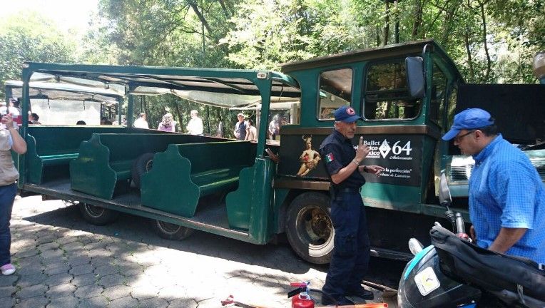 Tren de Chapultepec choca y deja trece heridos - tren-chapultepec-CarlosTejedaA