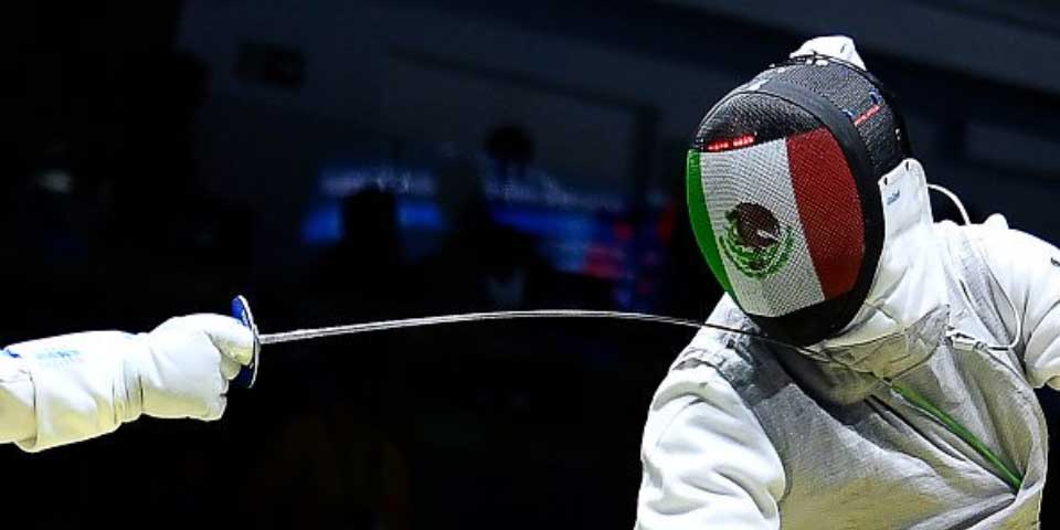Esgrimista mexicana Úrsula González se despide de la competencia Esgrimista mexicana Úrsula González se despide de la competencia