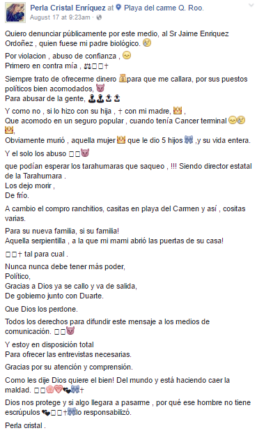 Acusan a funcionario de Chihuahua por violar a su hija - violacion-chihuahua