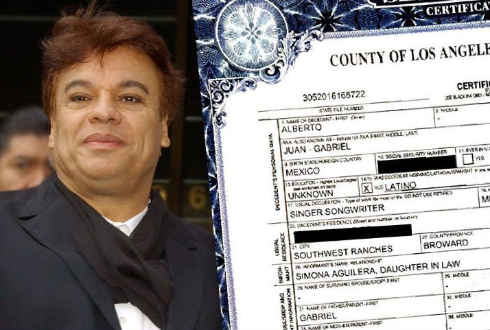 Revelan certificado de defunción de Juan Gabriel - 0907-juan-gabriel-death-certificate-launch-getty-tmz-7-e1473357332407