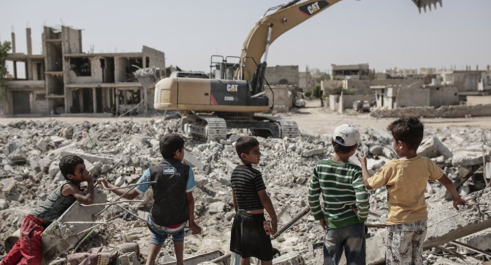 Ejército alemán enseña habilidades a refugiados sirios - 1056421565