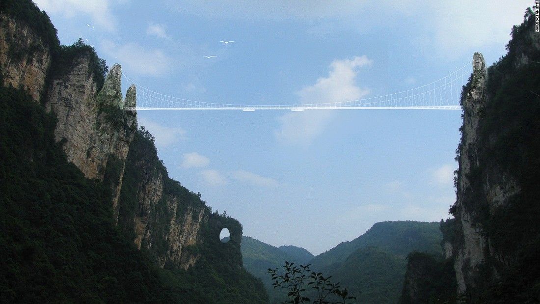 China cierra el puente de cristal de 300 metros de altura - 150518101707-zhangjiajie-glass-bridge-01-super-169