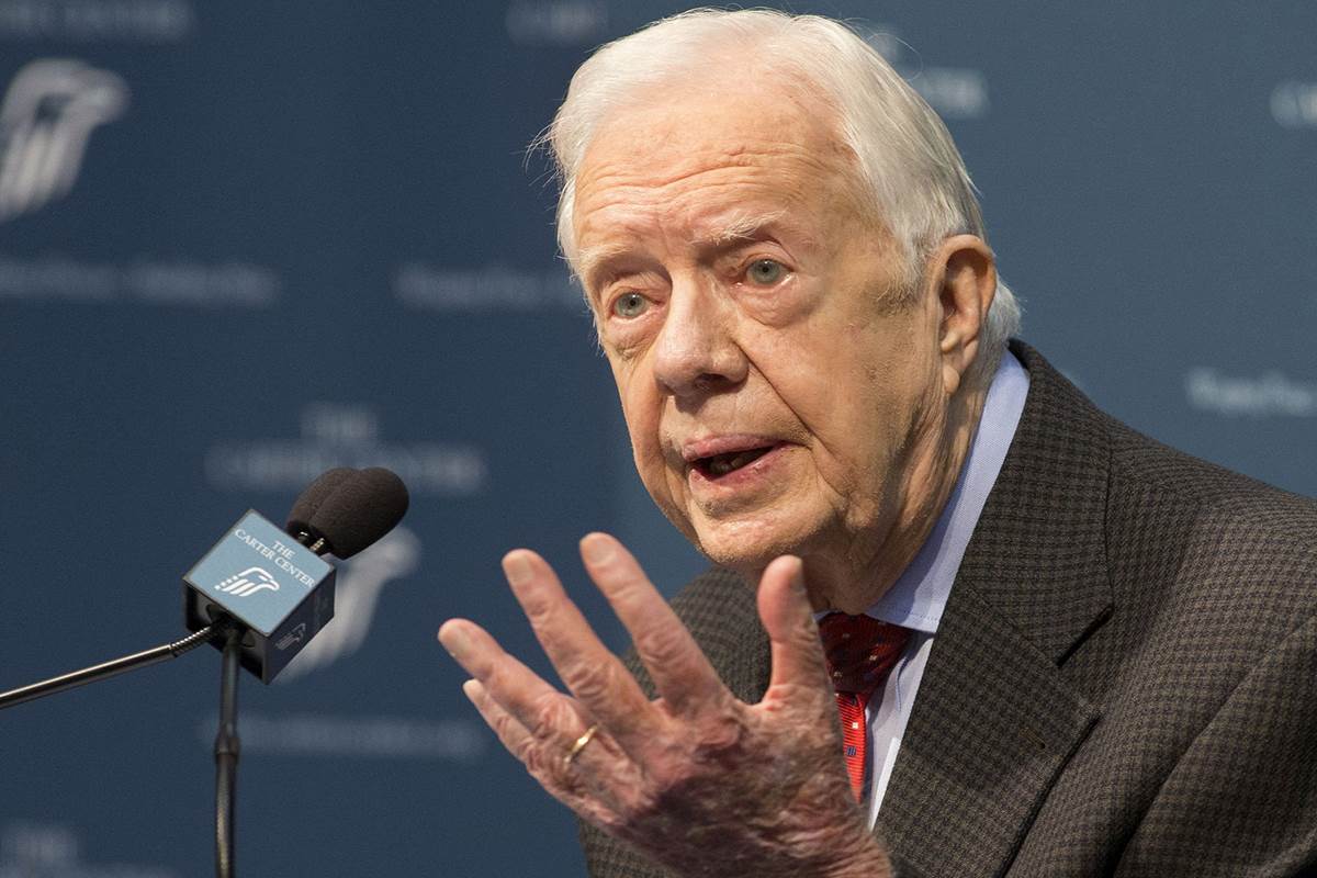 Ninguno de los cinco presidentes con vida de EE.UU. votará por Trump - 150820-jimmy-carter-jsw-1118a_9f5ff692dccce8b9a2cb21a2ffa8aa37.nbcnews-fp-1200-800