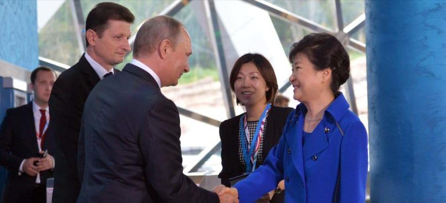 Sorprendente regalo de Putin a la presidenta de Corea del Sur