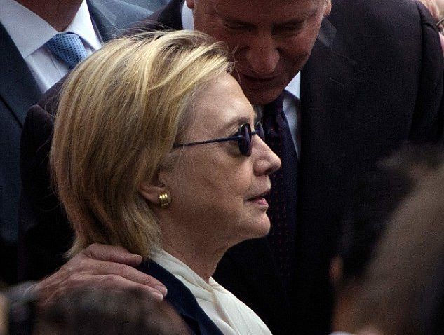 Hillary Clinton se desmaya en ceremonia del 11 de septiembre
