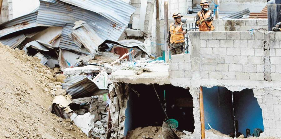 Deslizamiento por lluvias deja 10 muertos en Guatemala