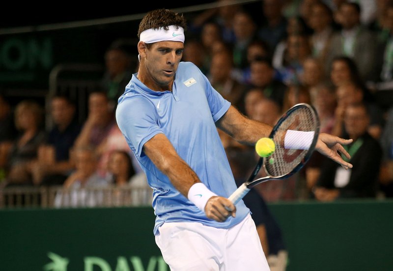 Del Potro vence a Murray en la Copa Davis - 800-2