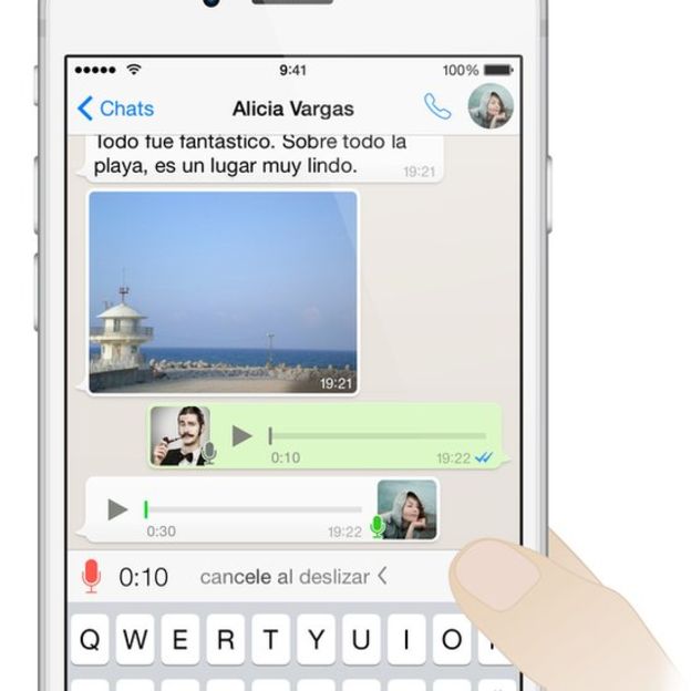 Así puede evitar que los demás escuchen los mensajes de voz de WhatsApp - 91381708_whatsapp