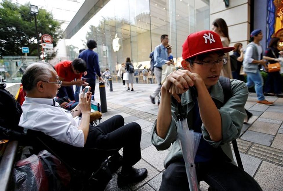 Galería: acampan para comprar el nuevo iPhone 7 - Apple-6