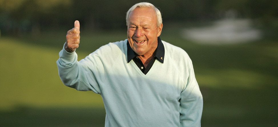 Los 10 ex deportistas mejor pagados del mundo - Arnold-Palmer-Thumbs-Up