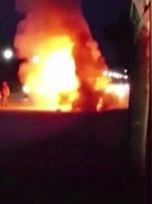 Video: automóvil se incendia tras explosión de Galaxy Note 7