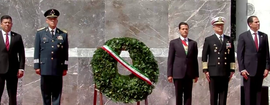 Peña Nieto conmemora Gesta Heroica de los Niños Héroes