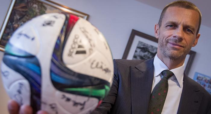 Esloveno Aleksander Ceferin sustituye a Platini en la UEFA