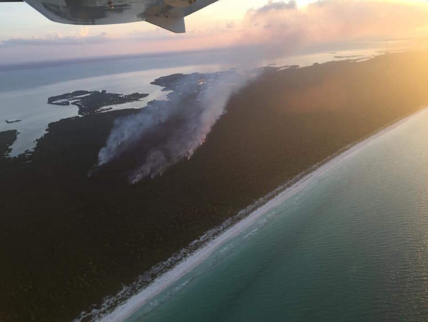 Incendio en Holbox afecta 20 hectáreas de frágiles ecosistemas - Captura-de-pantalla-2016-09-19-a-las-11.05.36