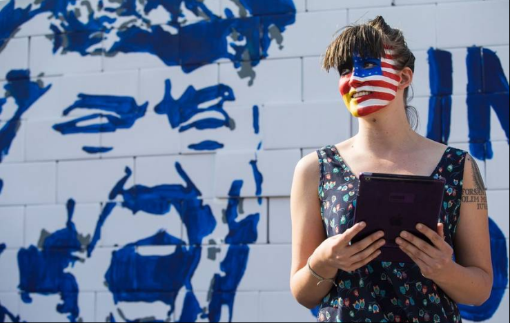Video: manifestantes protestan contra Trump en Berlín