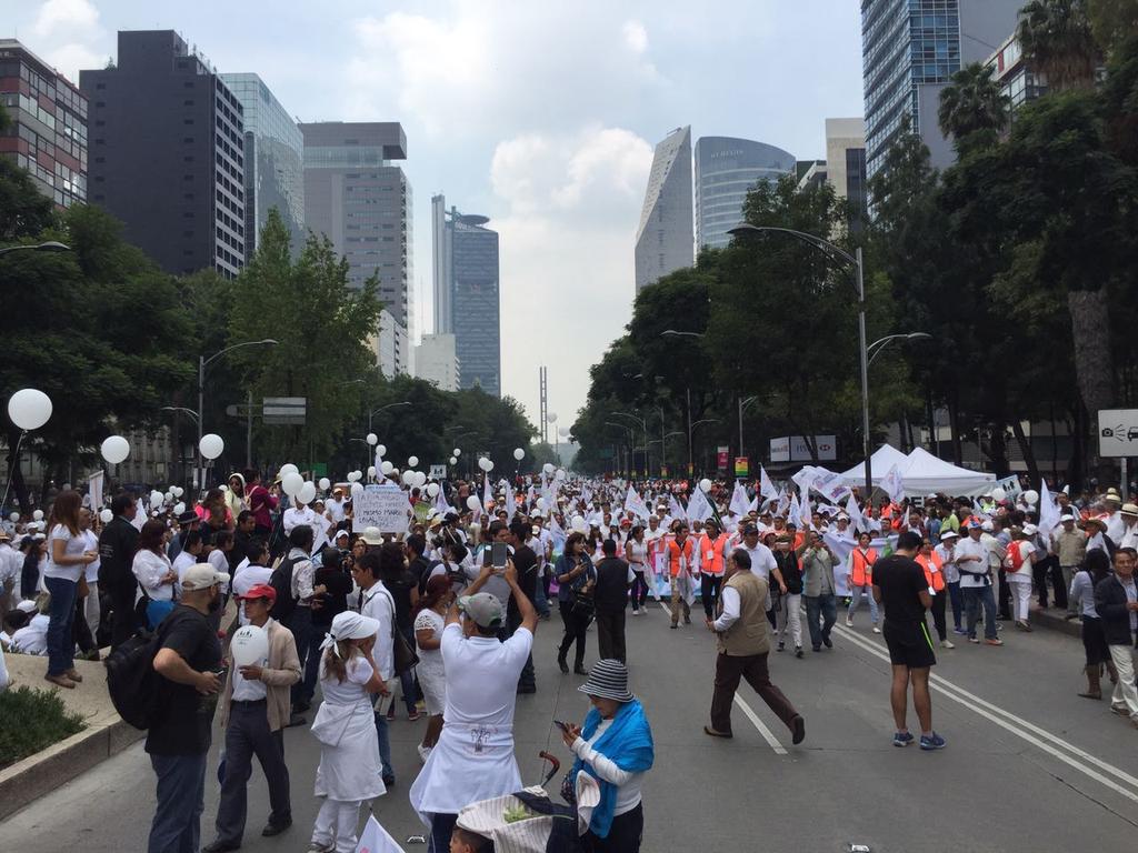 Frente Nacional por la Familia se manifiesta en el Ángel de la Independencia - Frente-Nacional-por-la-Familia-12