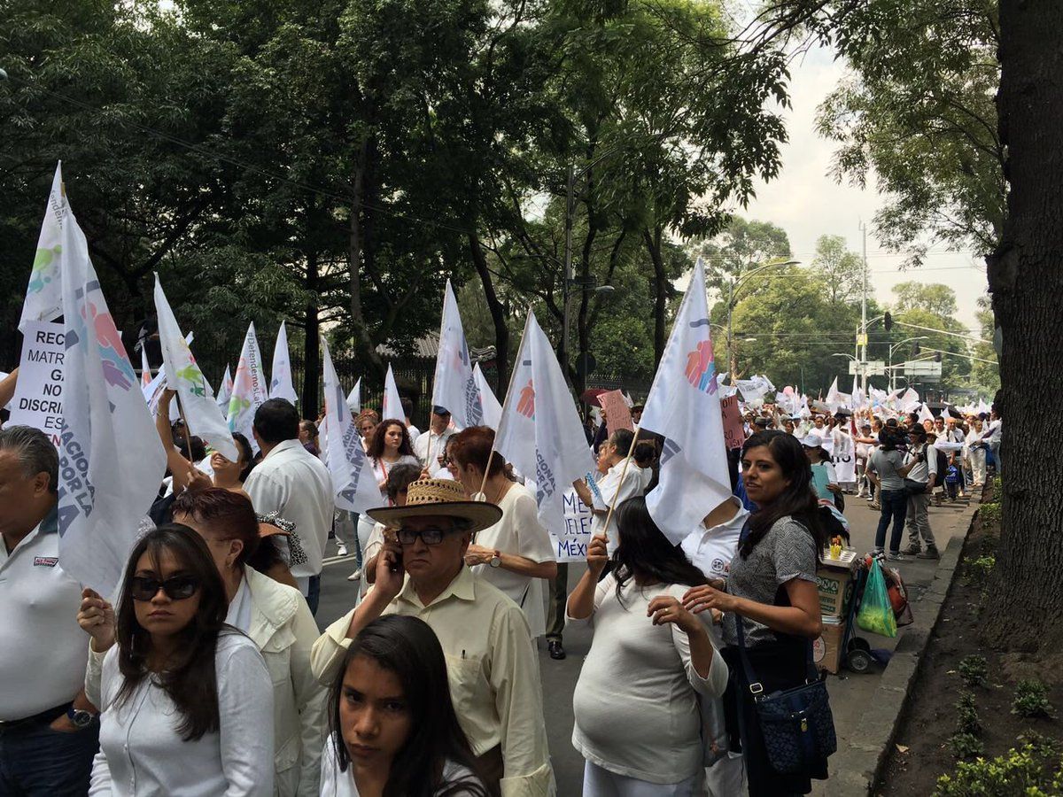 Frente Nacional por la Familia se manifiesta en el Ángel de la Independencia - Frente-Nacional-por-la-Familia-3
