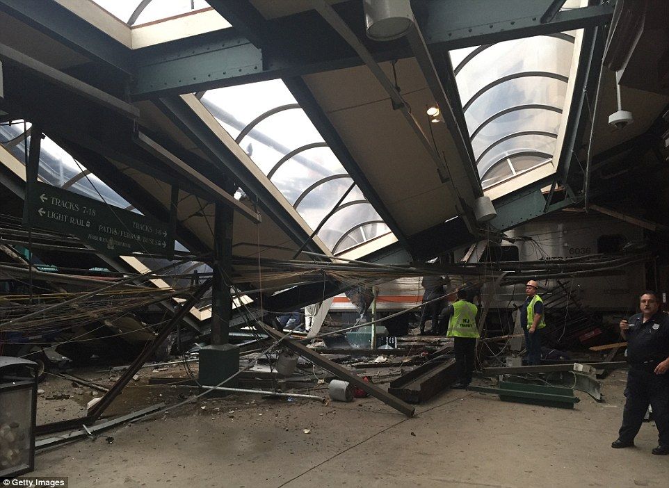 Galería: el accidente de tren en Nueva Jersey - Hoboken-6
