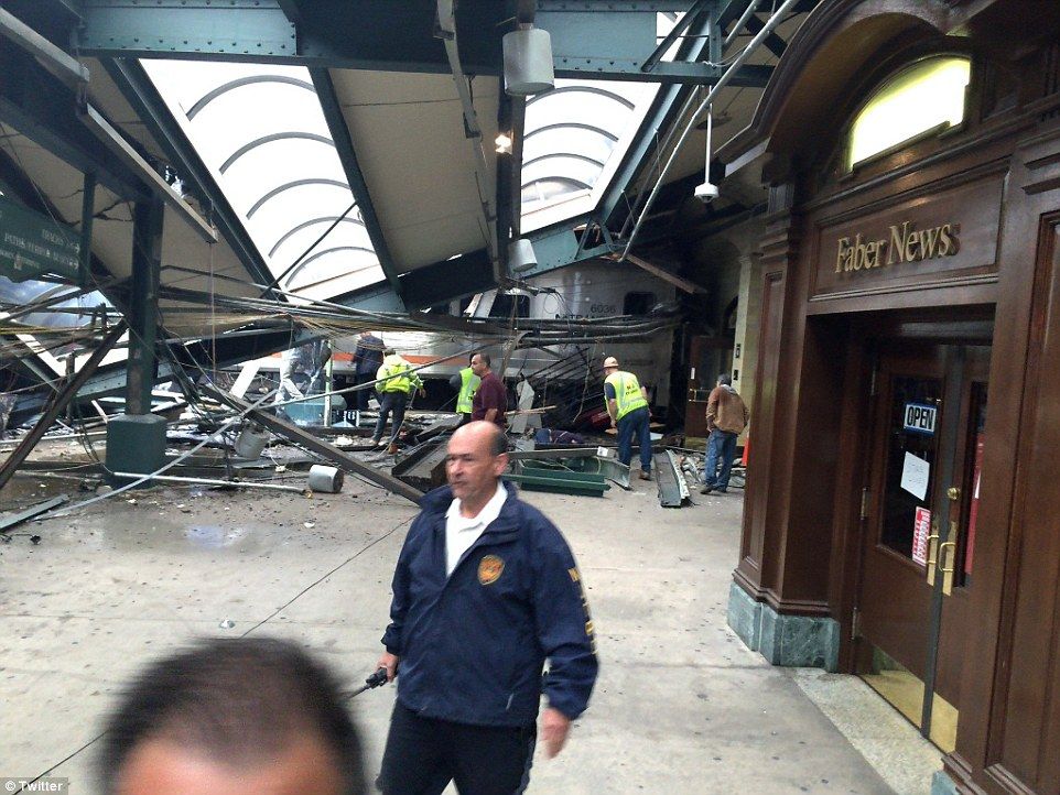 Galería: el accidente de tren en Nueva Jersey - Hoboken-8