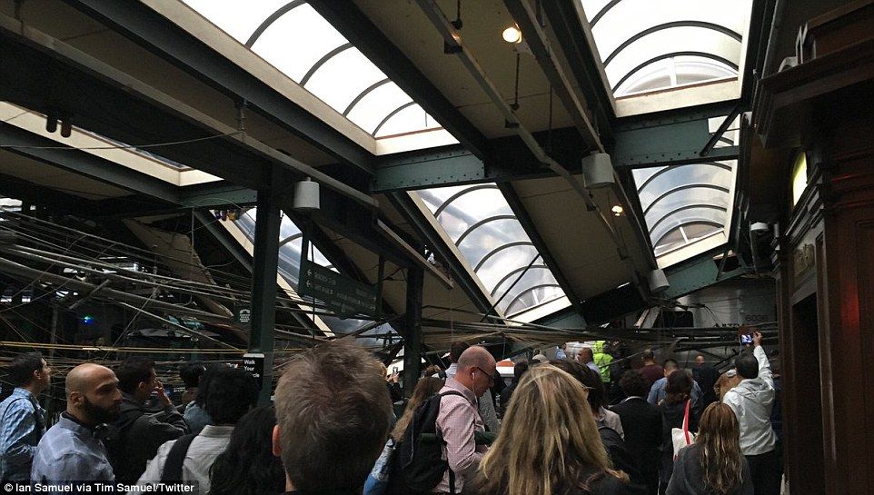 Galería: el accidente de tren en Nueva Jersey - Hoboken-9