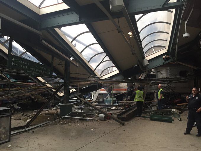 Galería: el accidente de tren en Nueva Jersey - Hoboken-BantuSportsNews-3