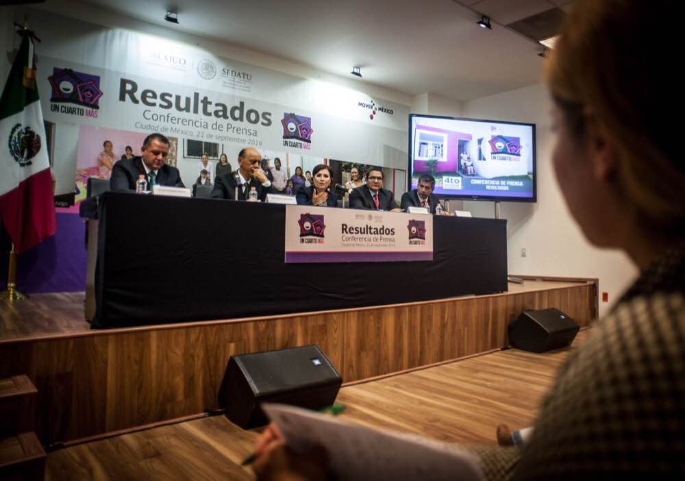 Rosario Robles presenta resultados del programa “Un Cuarto Más” - IMG_9530