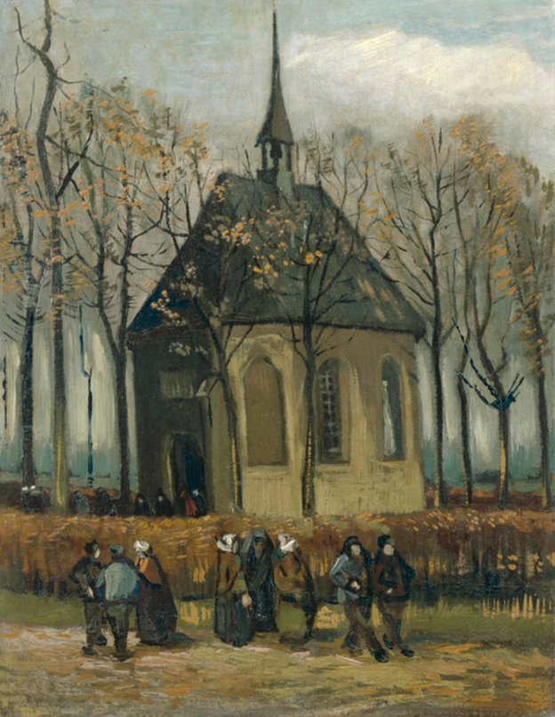 Recuperan dos cuadros de Van Gogh robados en 2002 - Iglesia-de-Nuenen
