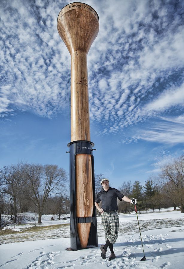 Los nuevos récords del libro Guinness - Largest-Golf-Tee