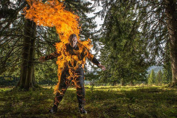 Los nuevos récords del libro Guinness - Longest-duration-full-body-burn