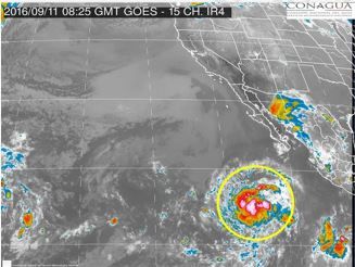 La tormenta tropical Orlene se forma en el Pacífico - OrleneI
