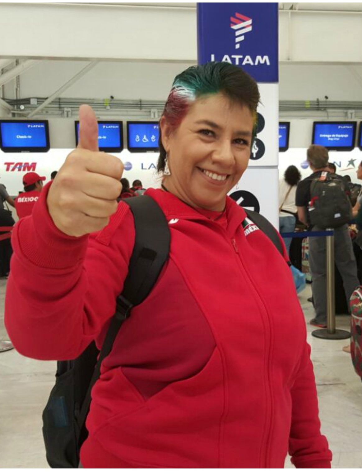 Mexicanas terminan en quinto y octavo en lanzamiento de disco en Río - Salida_de_atletas_paral_mpicos_a_Brasil-e1473960908720