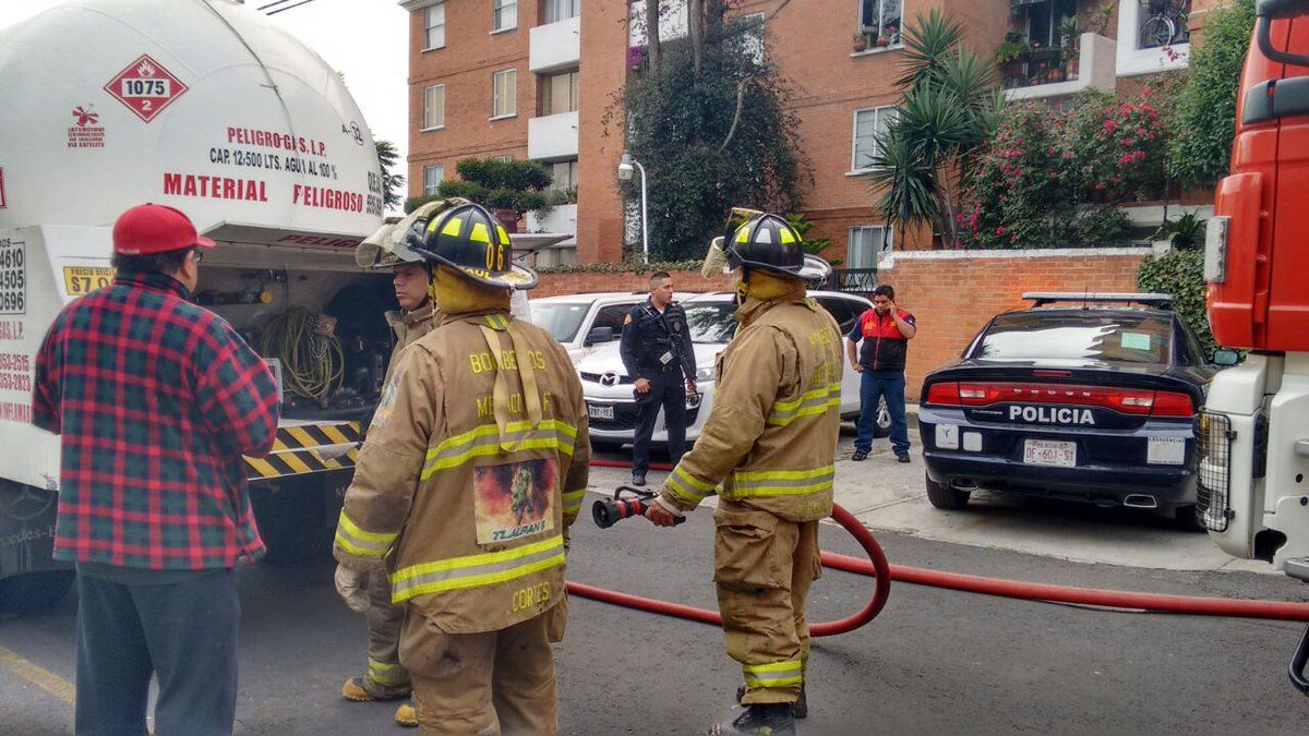 Explosión en Tlalpan deja un trabajador lesionado