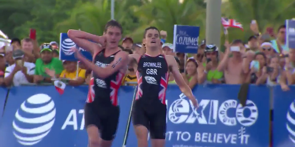 Video: termina Triatlón gracias al gran gesto de su hermano
