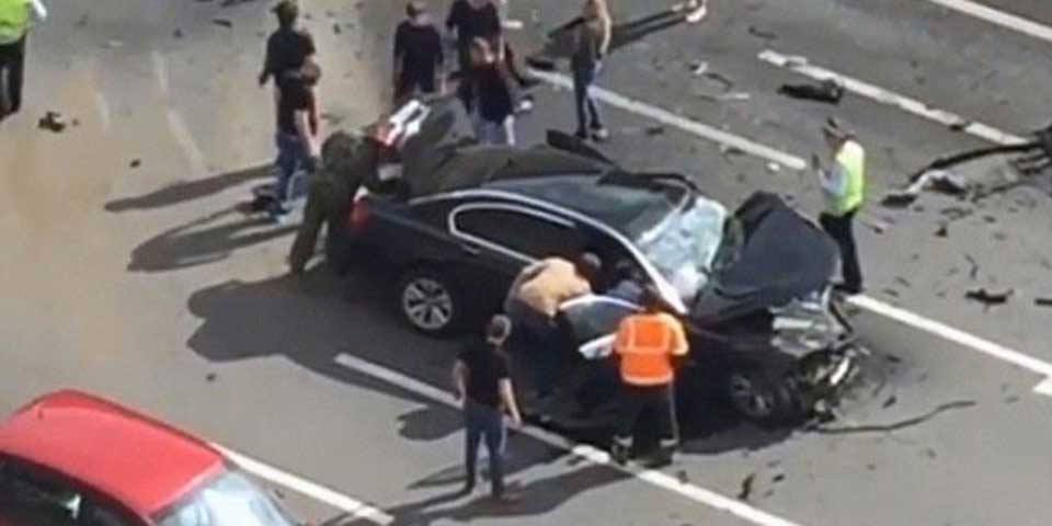 Video: chofer favorito de Putin muere en accidente