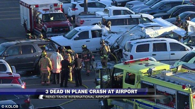 Desplome de avión en aeropuerto de Reno-Tahoe deja tres muertos - acciente-aeropuerto-reno