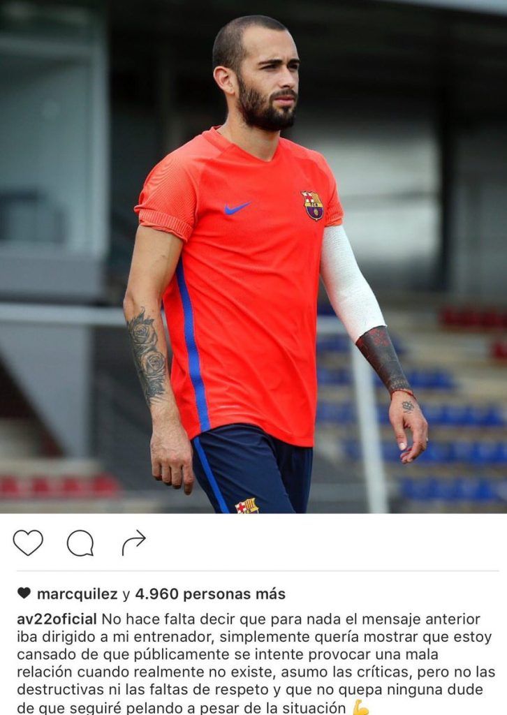 Aleix Vidal publica polémica foto en Instagram - aleix-vidal-1-726x1024