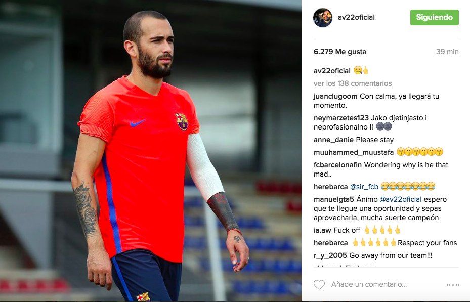 Aleix Vidal publica polémica foto en Instagram - aleix-vidal