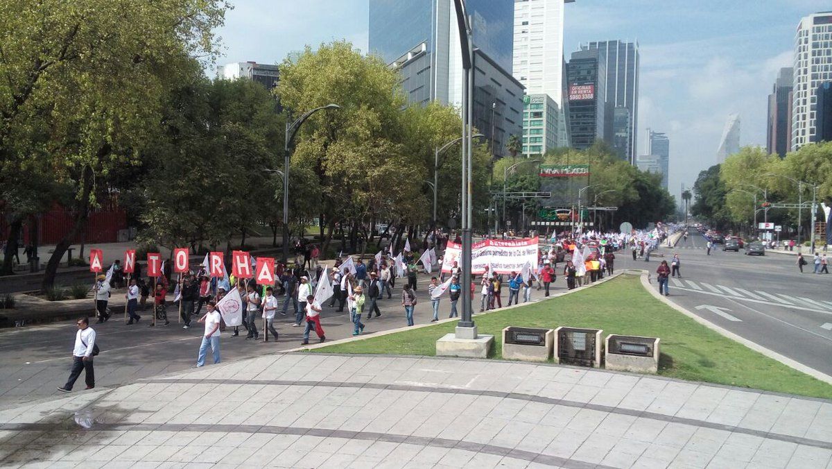 Campesinos afectarán vialidades en la Ciudad de México