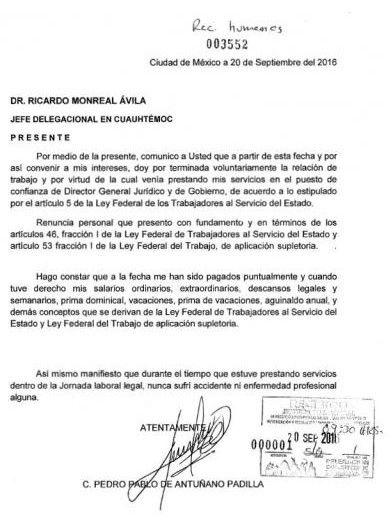 Renuncia Antuñano a la delegación Cuauhtémoc - antuñano-renuncia