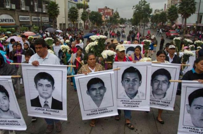 Comenzarán protestas a dos años de Ayotzinapa