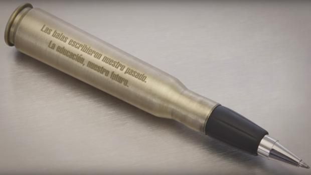 Balígrafo, la pluma con la que se firmará el acuerdo de paz en Colombia