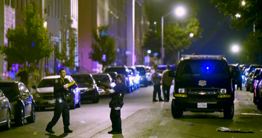 Balacera en Baltimore deja 8 personas lesionadas - balacera-baltimore