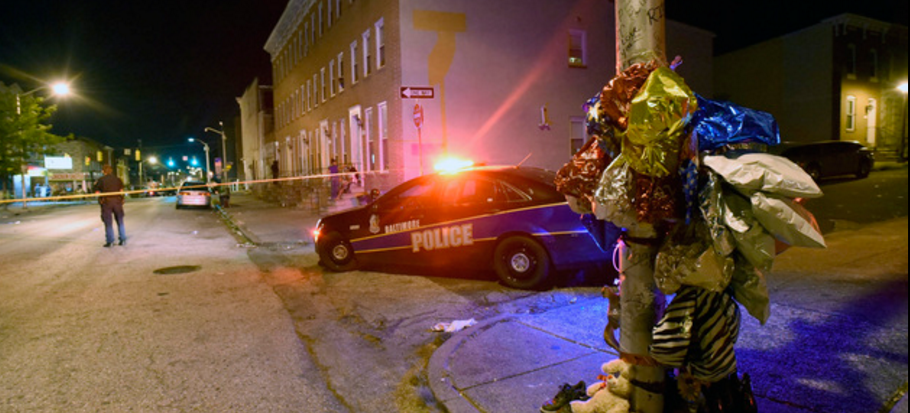 Balacera en Baltimore deja 8 personas lesionadas