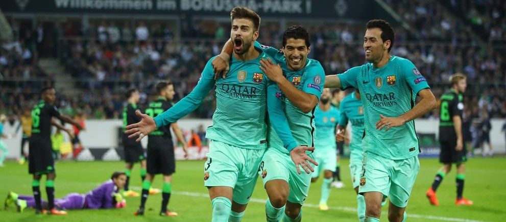 Barcelona y Atlético ganan en la Champions