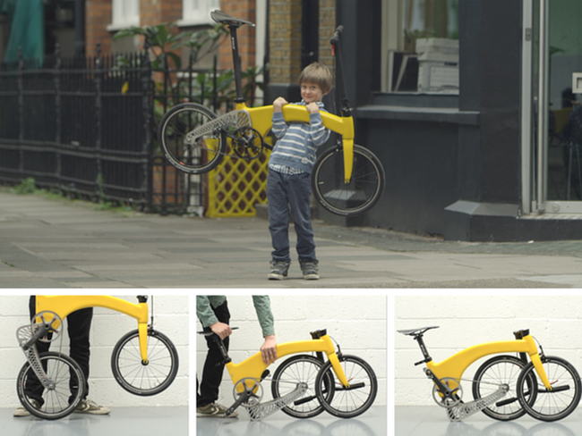 Hummingbird: la bicicleta plegable más ligera del mundo - bicicleta-plegable-I